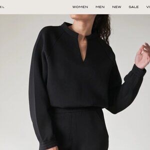 LEZÉ the Label XL Athena Sweater in Black
